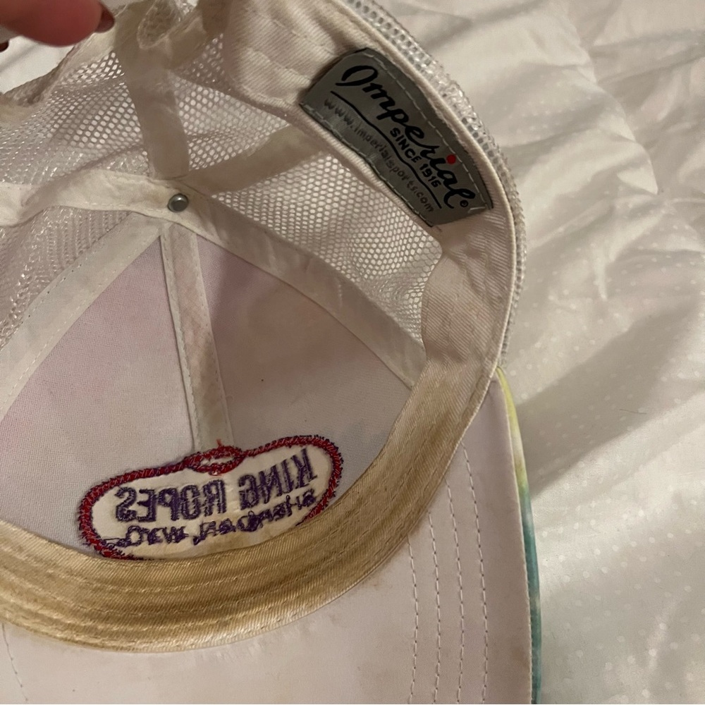 KING ROPES HAT TIE DIE RARE (O) - Picture 2 of 4